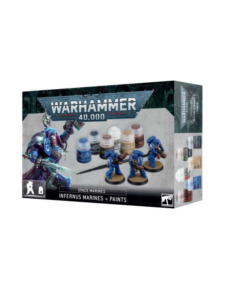 Pack Infernus Marines + Paints