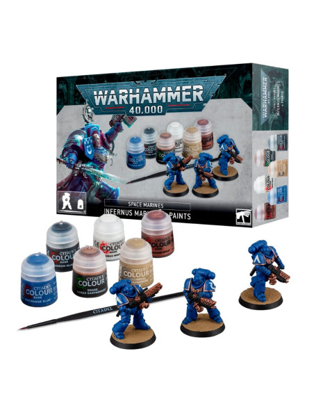 Pack Infernus Marines + Paints