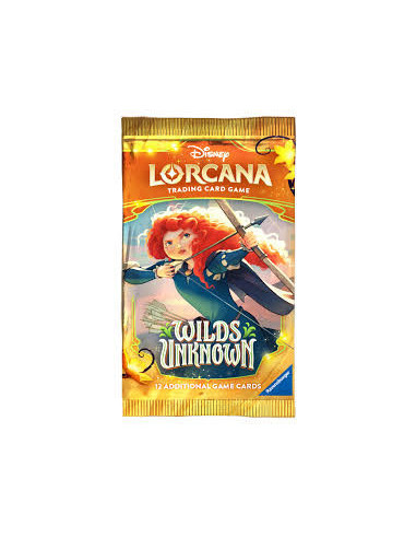 Lorcana - Wilds Unknown: Sobre (12) Inglés