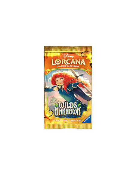Lorcana - Wilds Unknown: Sobre (12) Inglés