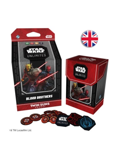 Star Wars Unlimited: Twin Suns Deck Blood Brothers  English