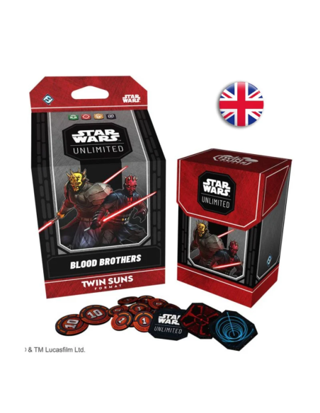 Star Wars Unlimited: Twin Suns Deck Hermanos de Sangre Inglés