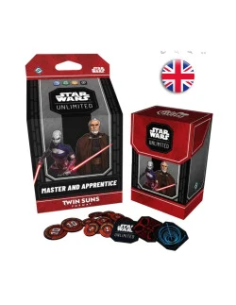 Star Wars Unlimited: Twin Suns Deck Master and Apprentice English