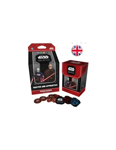 Star Wars Unlimited: Twin Suns Deck Master and Apprentice English