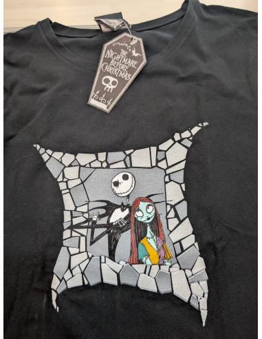 Camiseta Pesadilla Antes De Navidad (Negra)
