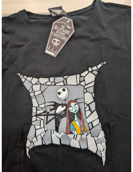 Camiseta Pesadilla Antes De Navidad (Negra)