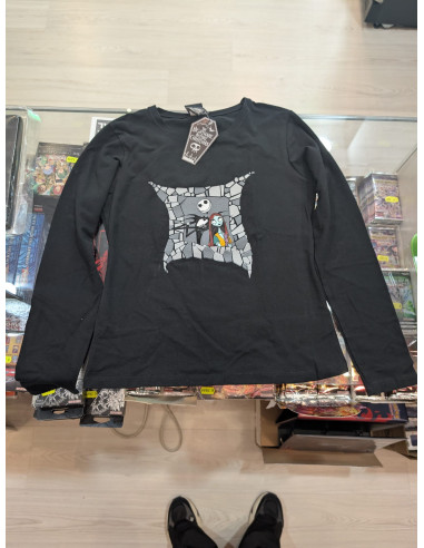Camiseta Pesadilla Antes De Navidad (Negra)