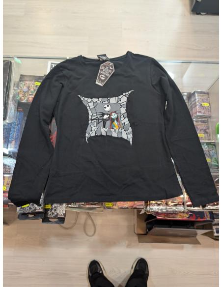 Camiseta Pesadilla Antes De Navidad (Negra)