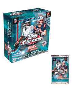 Mega Box NFL Temp 2025- Topps Europe (7 sobres)