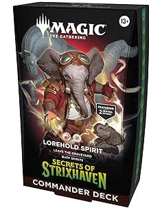 MTG - Espíritu de Sapiéntium Deck de Commander Secretos de Strixhaven (Español)