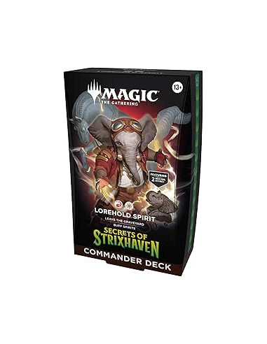MTG - Espíritu de Sapiéntium Deck de Commander Secretos de Strixhaven (Español)