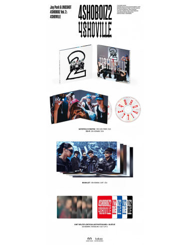 (PRE-ORDER) Jay Park & LNGSHOT - [4SHOBOIZ VOL. 2: 4SHOVILLE]