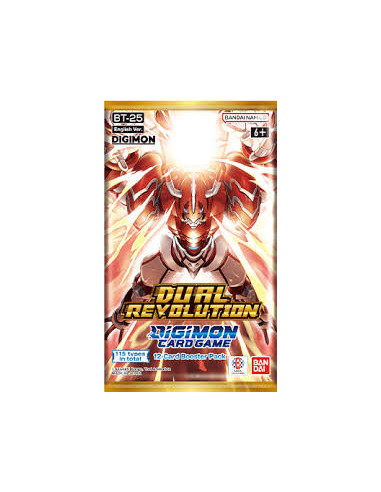 Digimon Dual Revolution BT25: Booster (12) English