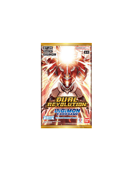 Digimon Dual Revolution BT25: Booster (12) English