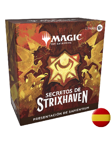 MTG - Secretos de Strixhaven: Kit de presentación (modelo Sapiéntium) Español