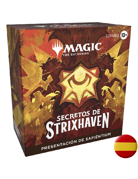 MTG - Secretos de Strixhaven: Kit de presentación (modelo Sapiéntium) Español