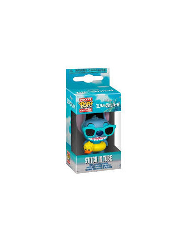 Llavero Pop Stitch In Tube. Lilo & Stitch