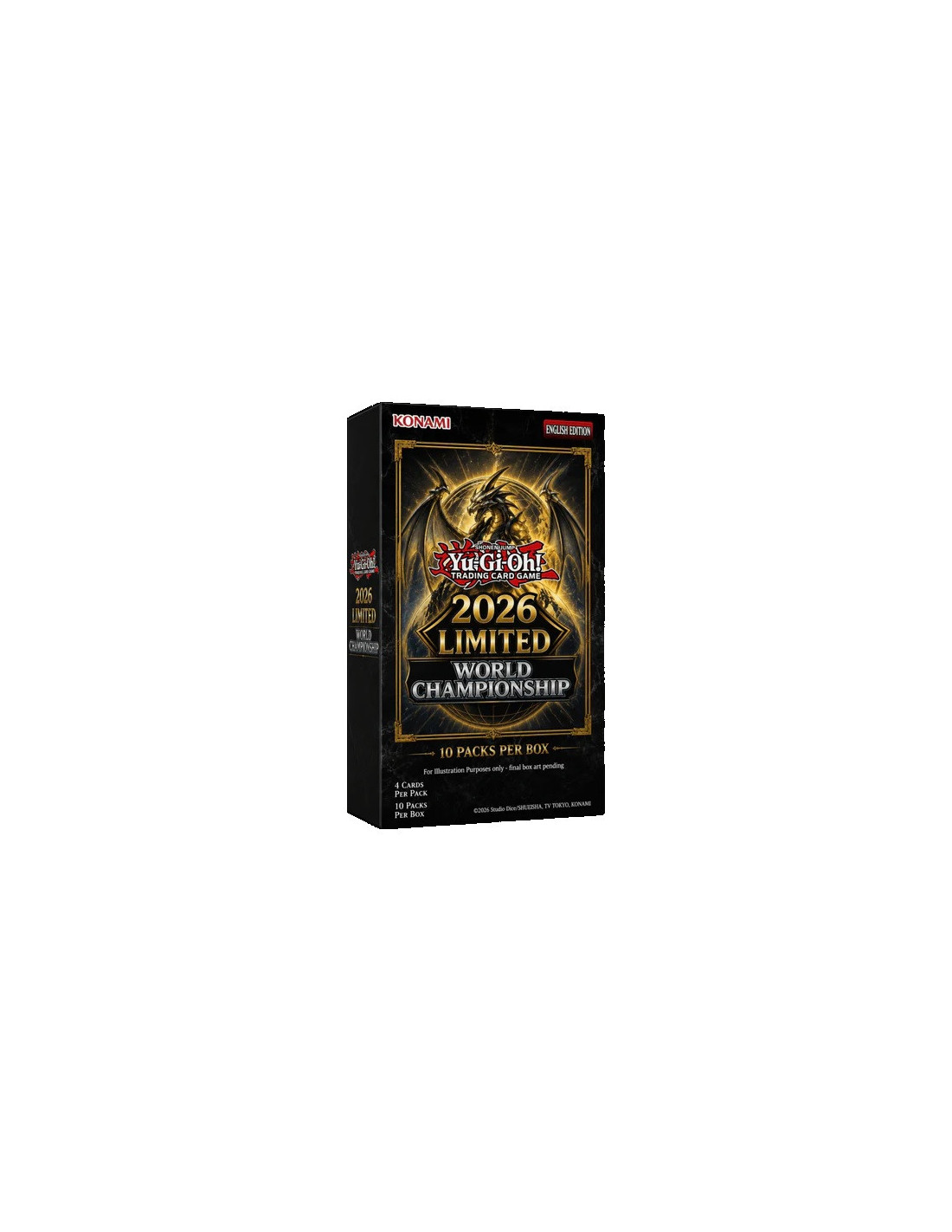 PREORDER Yu-Gi-Oh! Limited Pack World Championship 2026: Booster Box (10)  English