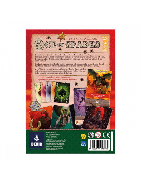 Ace of Spades. Juego de Mesa (Español)