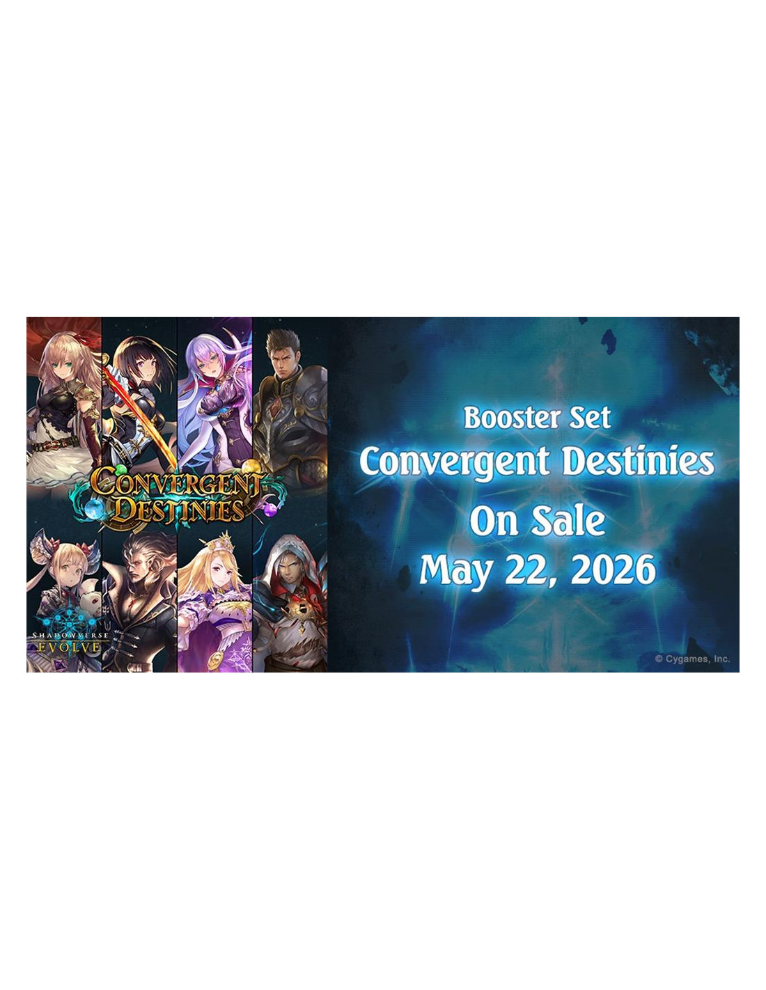 Shadowverse Evolve - Convergent Destinies BP17: Booster Pack (8