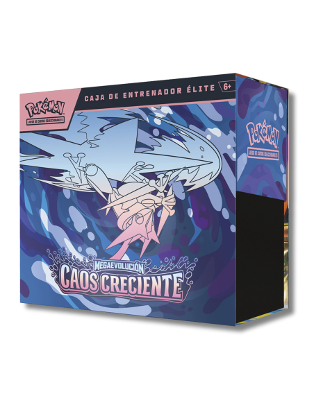 Pokémon Mega Evolution 4 Chaos Rising ME04: Elite Trainer Box (Spanish)
