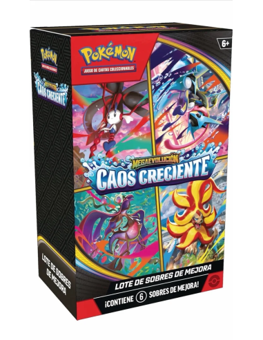 Pokémon Caos Creciente: Bundle (6 sobres) Español