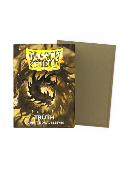 Fundas Dragon Shield Tamaño Standard (63x88mm) - Truth Dual Mate (100)