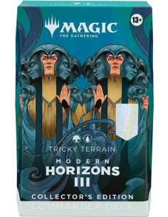 Baraja Commander Modern Horizons 3. Tricky Terrain  Collecto's Edition (Inglés)