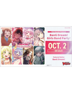 PREORDER Cardfight! Vanguard - BanG Dream! Girls Band Party! DZ-TBP01: Booster Box (10)