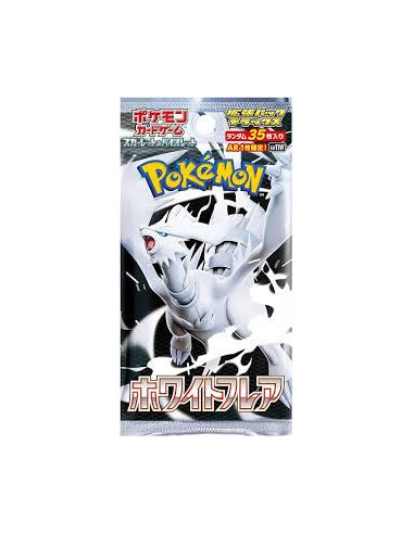 Escarlata y Púrpura 10.5 Llama Blanca: Sobre (5 cartas) Japonés