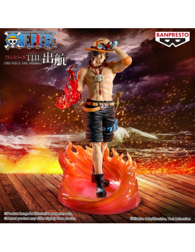 Figure Banpresto Portgas D Ace One Piece The Shukkologia Special Edition