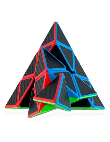Cube QiYi Pyraminx 3x3x3 Carbon Fiber