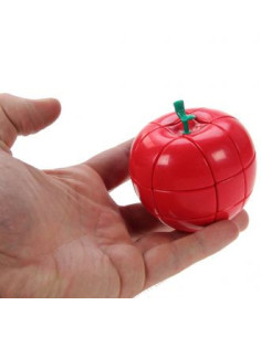 Apple Red Moyu 3x3x3  - Cubo con forma de manzana roja 2