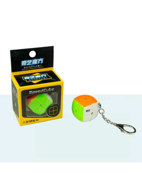 Llavero Cubo Qiyi 2x2x2 Pillow Stickerless
