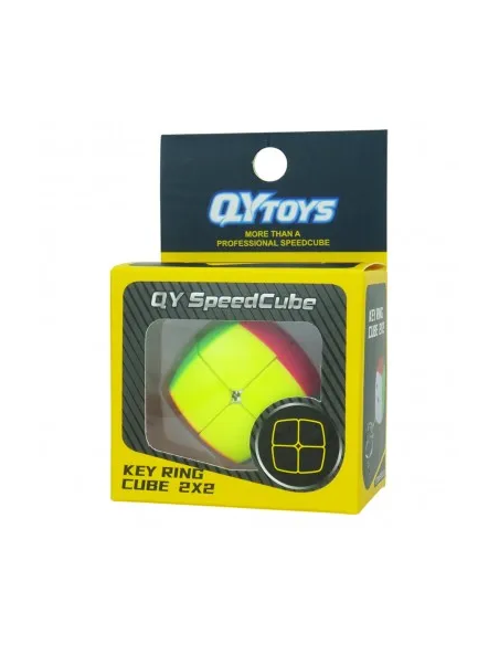 Cube Qiyi 2x2x2  Pillow Stickerless Keychain