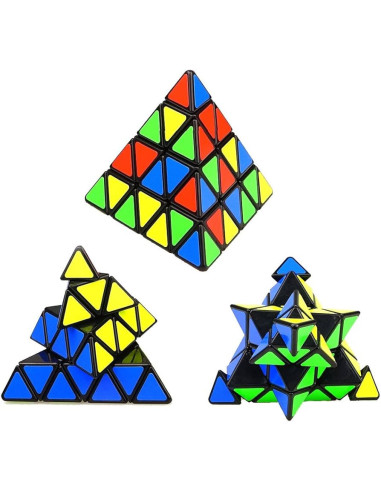 Cubo SengSo Pyraminx 4x4x4 Base Negra