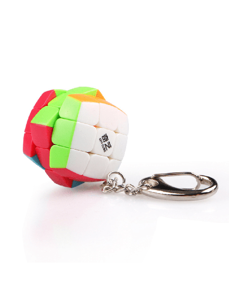 Cube Qiyi 3x3x3 Pillow Stickerless Keychain