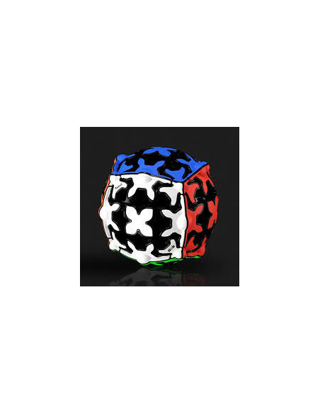 Cube Mo Fang Ge Gear Ball 3x3x3 Black Base