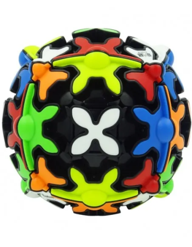 Cube Mo Fang Ge Gear Ball 3x3x3 Black Base