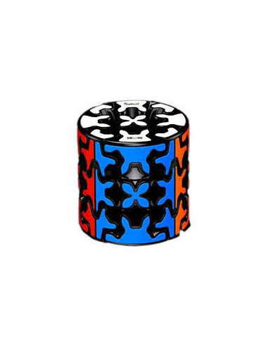 Cubo QiYi Gear Barrel 3x3x3 Base Negra