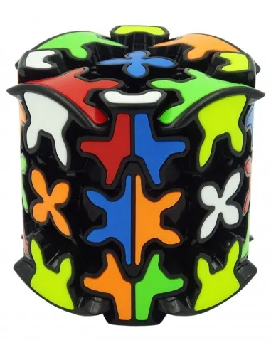 Cubo QiYi Gear Barrel 3x3x3 Base Negra