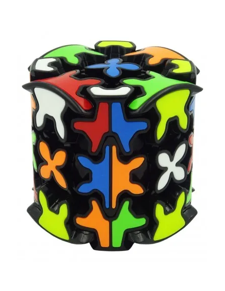 Cubo QiYi Gear Barrel 3x3x3 Base Negra