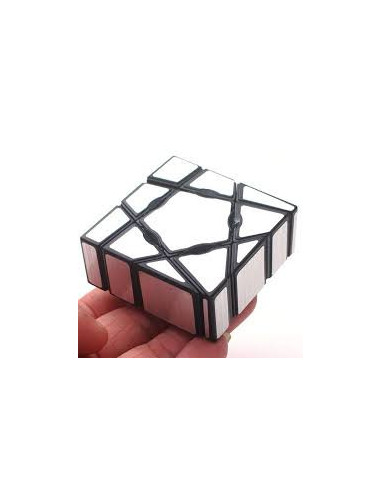 Cube Moyu YJ Ghost 3x3x1 Silver
