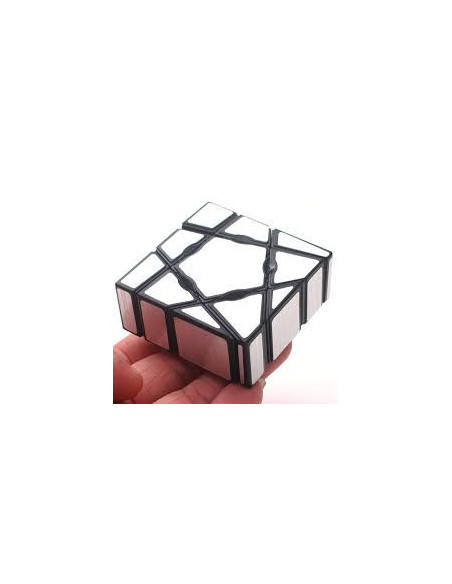 Cube Moyu YJ Ghost 3x3x1 Silver