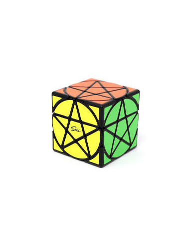 Cubo Qiyi Pentagrama Base Negra