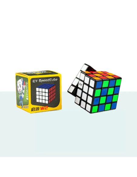 Cube Qiyi 4x4x4 QiYuan W2 Black Base