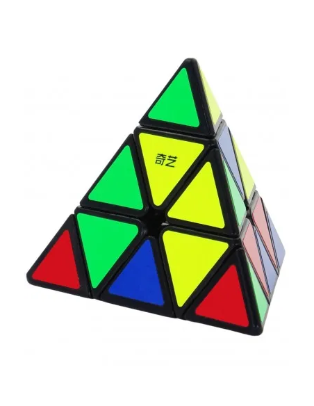 Cubo QiYi Pyraminx 3x3x3 Base Negra