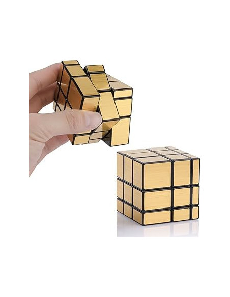 Cube ShengShou Mirror 3x3x3 Golden