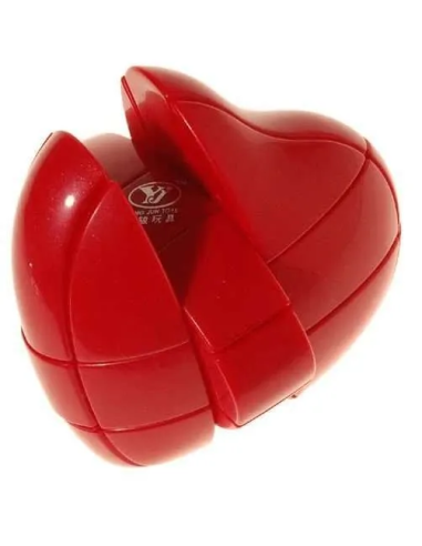 Cubo Rubik 3x3x3 YJ Corazón Rojo