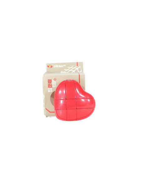 Cubo Rubik 3x3x3 YJ Corazón Rojo